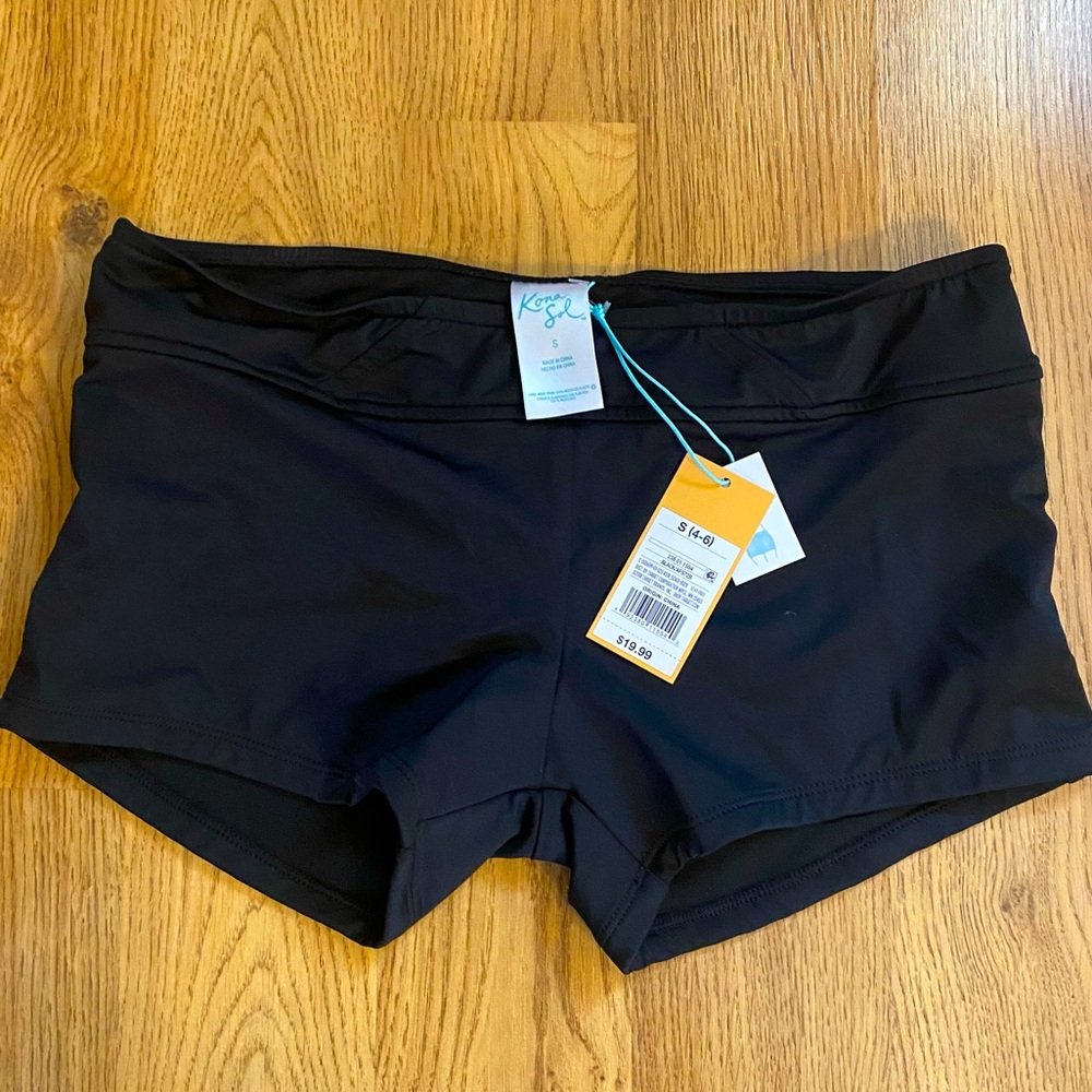 High Coverage Boy shorts Swim Bottoms New w/Tags